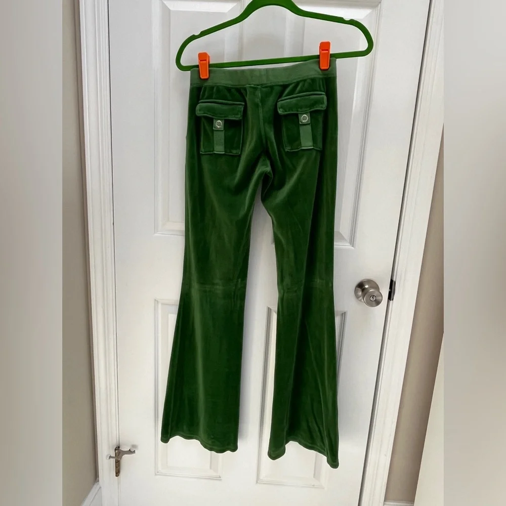 Juicy Couture Green Velour Tracksuit - Picture 5 of 12